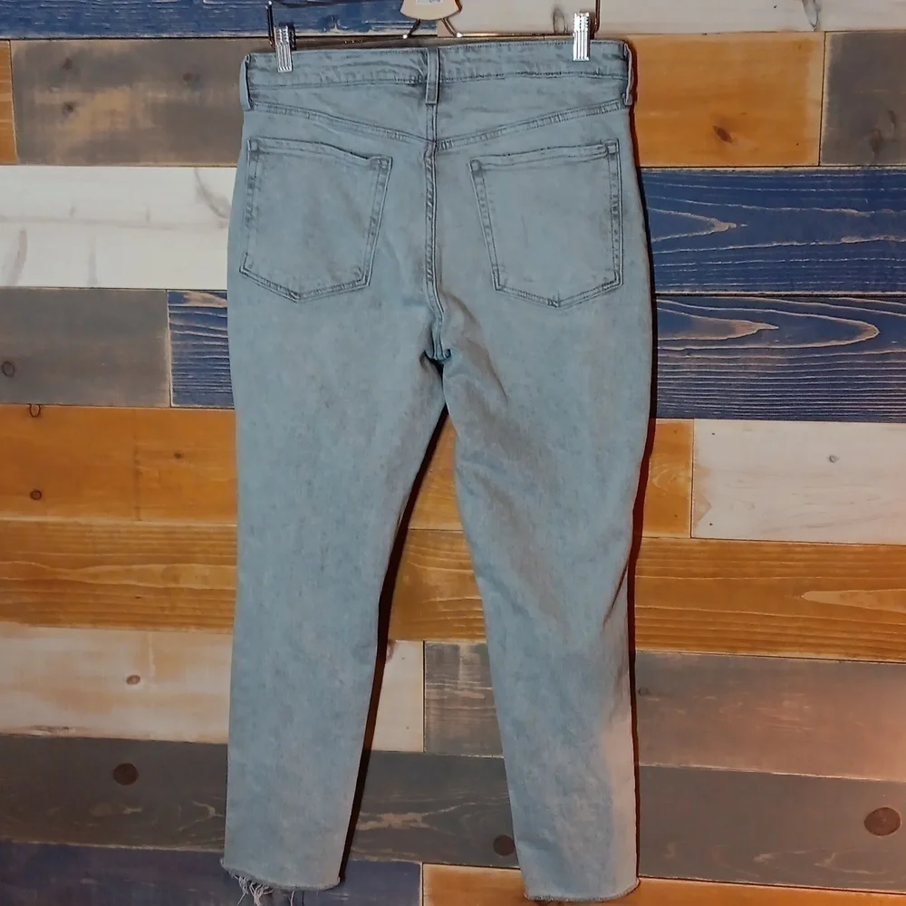 Old Navy High-Rise O.G. Straight Jean 12 grey